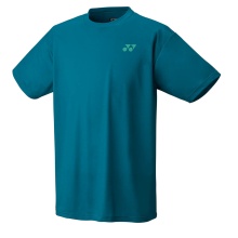 Yonex Trainings-Tshirt Practice Small Logo YM0045 (100% Polyester) 2024 blaugrün Herren